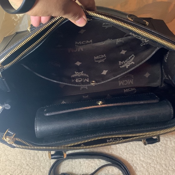 MCM Hand/shoulder bag with strap - Picture 3 of 12